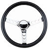 Black Foam Grip Steering Wheel 13-1/2" Diameter