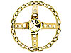 Classic Chain Wheel Gold Finish - image 1