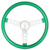 Metal Flake Steering Wheel Green Metal Flake Vinyl Grip - image 1