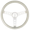 Metal Flake Steering Wheel Silver Metal Flake Vinyl Grip - image 1
