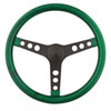 Metal Flake Steering Wheel Green Metal Flake Vinyl Grip - image 1