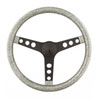 Metal Flake Steering Wheel Silver Metal Flake Vinyl Grip - image 1
