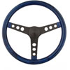 Metal Flake Steering Wheel Blue Metal Flake Vinyl Grip - image 1