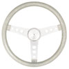 Metal Flake Steering Wheel Silver Metal Flake Vinyl Grip - image 1