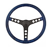 Metal Flake Steering Wheel Blue Metal Flake Vinyl Grip - image 1