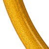 Metal Flake Wheel [13.500 in. Diameter, Black Spokes, Gold] - image 3