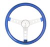 Metal Flake Wheel [15 in. Diameter, Silver Metal Spokes, Blue] - image 4