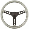 Metal Flake Steering Wheel Silver Metal Flake Vinyl Grip - image 1