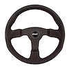 Gripper Series Steering Wheel Black 3-Spoke GT Rally Design - image 1