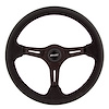 Gripper Series Steering Wheel Black 3-Spoke Performance/Race Design