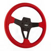 Edge Series Red Vinyl Steering Wheel - image 1