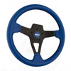 Edge Series Blue Vinyl Steering Wheel - image 1