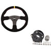 Suede Series Steering Wheel and Quick Release Kit - image 1