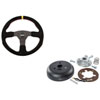 Suede Series Steering Wheel and Installation Kit - image 1