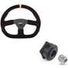 Suede Series Steering Wheel and Quick Release Kit - image 1