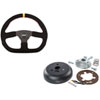 Suede Series Steering Wheel and Installation Kit - image 1