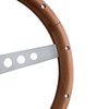 Classic Series Nostalgia Steering Wheel [Drilled 3-Spoke, 15 in. Diameter, Hardwood Walnut] - image 4