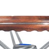 Classic Series Nostalgia Steering Wheel [Chevy Horn Button, Slotted 3-spoke, Hardwood Walnut] - image 4