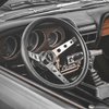 Classic Series Nostalgia Steering Wheel [Mustang Horn Button, Drilled 3-Spoke, Black] - image 4