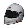 14102MEDW2 Helmet, Nighthawk Graphics SA2020, Medium, White/Red - image 1