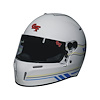 14102SMLW1 Helmet, Nighthawk Graphics SA2020, Small, White/Blue - image 1