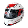 3420RD Helmet, Rookie Graphics SFI, One Size, White/Red - image 1