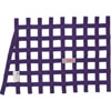 Angle Ribbon Window Net Purple - image 1
