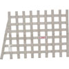 Angle Ribbon Window Net Silver