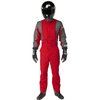 GF745 One-Piece Suit Red/Gray - image 2