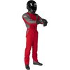 GF745 One-Piece Suit Red/Gray - image 4
