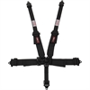 Latch & Link 5-Point Harness Pull-Down Lap Belt Adjusters - Black Hardware - image 1