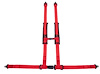 9020RD Auto-Buckle 4-Point UTV Harness 2 in. [Red] - image 1