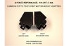 GF-GMK3-KIT Adapter Conversion Kit for 1973-1987 GM K-Series 4WD w/ Dodge Cummins 6BT - image 2