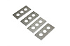 GF-GMTM-SP Transmission Mount Pinion Angle Shims for 1963-2001 GM RWD Applications