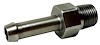 PF-1046-SS Heater Hose Fitting, 1/8 in. NPT Male to 1/4 in. Hose Barb, 1 1/2 in. Length, Straight [Stainless Steel] - image 1