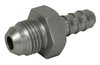 PF-4003-C Adapter Fitting, -6 AN Male to 5/16 in. Hose Barb, Straight, Aluminum [Clear Anodized] - image 2