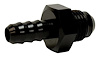 PF-4003 Adapter Fitting, -6 AN Male to 5/16 in. Hose Barb, Straight, Aluminum [Black Anodized] - image 1