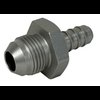 PF-4008-C Adapter Fitting, -8 AN Male to 3/8 in. Hose Barb, Straight, Aluminum [Clear Anodized] - image 2
