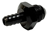 PF-4008 Adapter Fitting, -8 AN Male to 3/8 in. Hose Barb, Straight, Aluminum [Black Anodized] - image 1