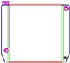 ClassicCool Universal Fit Radiator Single Pass Crossflow Design 22" x 19" with 16AN Inlet/Outlet - image 1