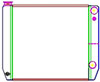 ClassicCool Universal Fit Radiator Dual Pass Crossflow Design 24" x 19" for HEMI Swap with Transmission Cooler - image 1