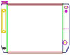 ClassicCool Universal Fit Radiator Dual Pass Crossflow Design 26" x 19" for LS Swap with Transmission Cooler - image 1