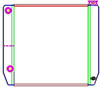 ClassicCool Universal Fit Radiator Dual Pass Crossflow Design 22" x 19" with 16AN Inlet/Outlet - image 1