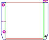 ClassicCool Universal Fit Radiator Dual Pass Crossflow Design 24" x 19" with 16AN Inlet/Outlet - image 1