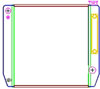 MegaCool Universal Fit Radiator Single Pass Crossflow Design 22" x 19" for LS Swap with Transmission Cooler - image 1