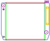 MegaCool Universal Fit Radiator Single Pass Crossflow Design 24" x 19" for HEMI Swap with Transmission Cooler - image 1