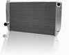 MegaCool Universal Fit Radiator Single Pass Crossflow Design 24" x 19" with 16AN Inlet - image 1
