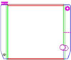 MegaCool Universal Fit Radiator Dual Pass Crossflow Design 24" x 19" with 16AN Inlet - image 1