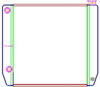 MegaCool Universal Fit Radiator Dual Pass Crossflow Design 22" x 19" with 16AN Inlet/Outlet - image 1