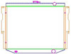 ExactFit Radiator for 1974-1978 Chrysler B Body Fury, Monoco, New Yorker, Newport, Town & Country with Big Block - image 1